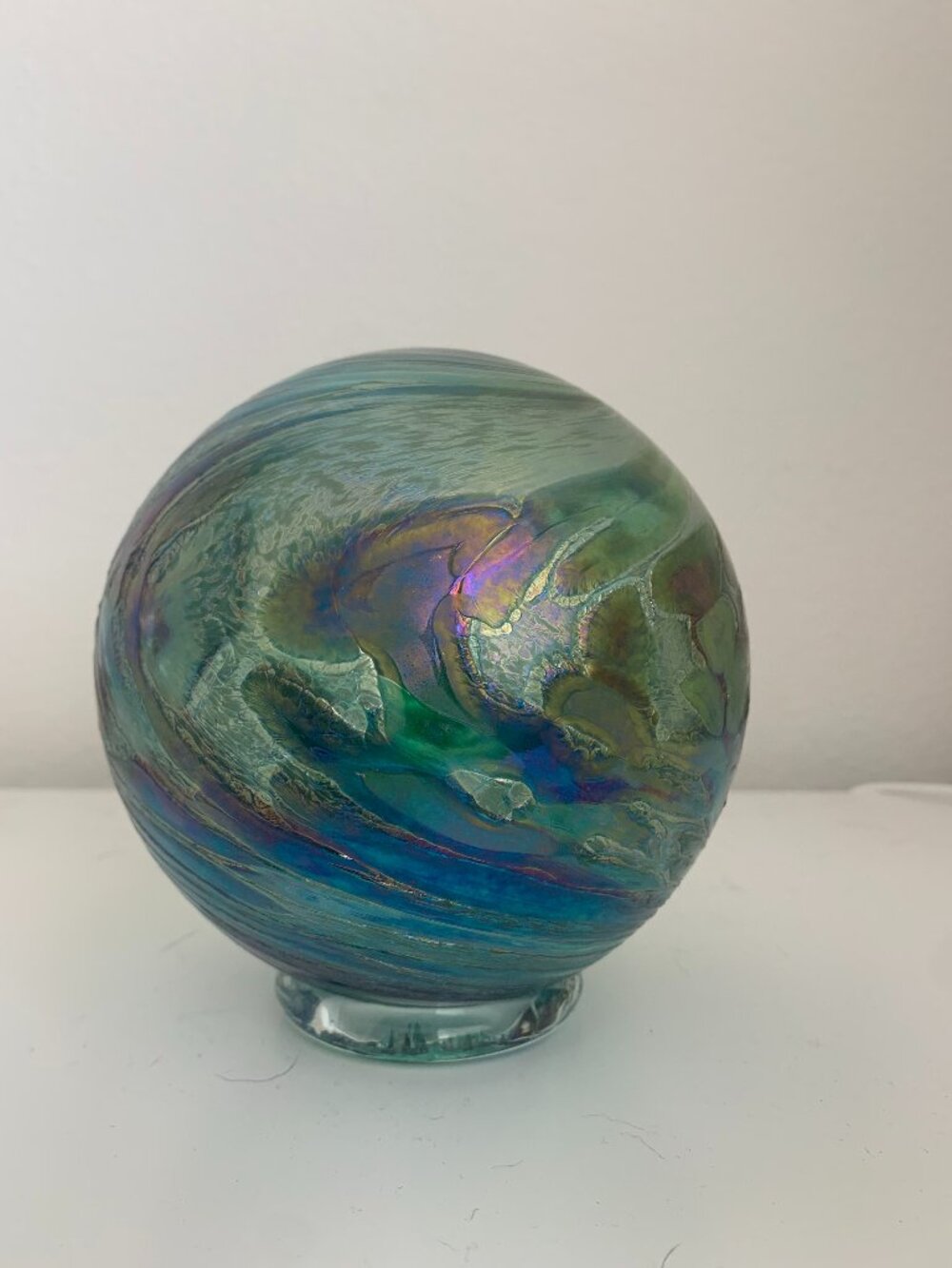 2018 Jekyll Island Glass Float - Hand Blown by Glass Quest Studio
